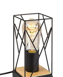 Designové stolní lampy Rabalux stolní lampa Boire E27 1x MAX 40W černá 74006