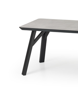 Jídelní stoly Jídelní stůl MEROPE 160x90 cm, jasan/beton
