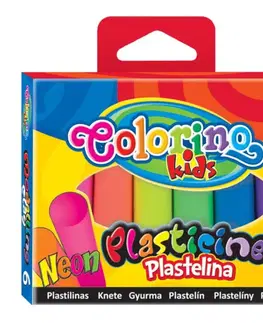Hračky PATIO - Colorino plastelína NEON 6 barev