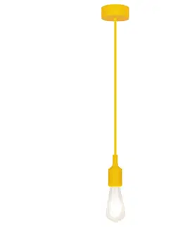 Svítidla Rabalux 1413 Roxy závěsné svítidlo, žlutá