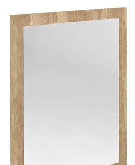 Koupelnová zrcadla SAPHO NIROX zrcadlo v rámu 600x800, dub alabama NX608-2222