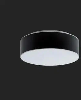 LED nástěnná svítidla OSMONT 67517 ERIS C2 stropní/nástěnné skleněné svítidlo bílá / bílo - černá IP43 4000 K 14W LED DALI