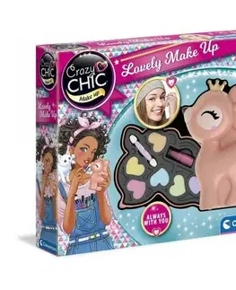Dřevěné hračky Clementoni Make-up sada Crazy Chic, koloušek, 27 x 22 x 5 cm