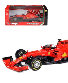 Hračky BBURAGO - 1:18 Ferrari F1 2019 SF90 Sebastian Vettel