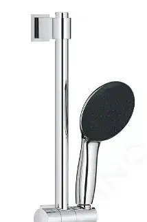 Koupelnové baterie GROHE Vitalio Start Set sprchové hlavice, hadice a tyče s poličkou, 2 proudy, chrom 26952001