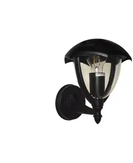 Svítidla  Venkovní nástěnné svítidlo SANTIGO 1xE27/50W/230V IP54 černá 
