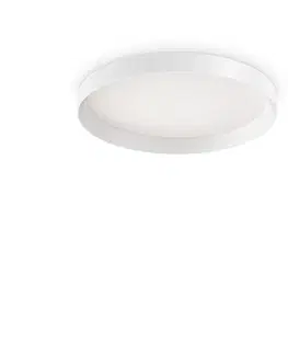 LED stropní svítidla LED Stropní přisazené svítidlo Ideal Lux FLY PL D45 4000K 270296 26W 4200lm 4000K IP40 45cm bílé