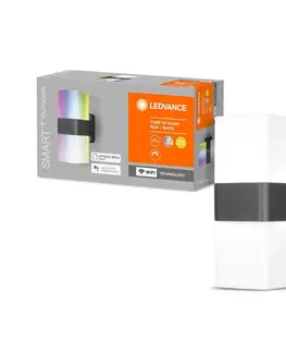 Inteligentní venkovní nástěnná svítidla LEDVANCE SMART+ LEDVANCE SMART+ WiFi Cube nástěnné RGBW up/down