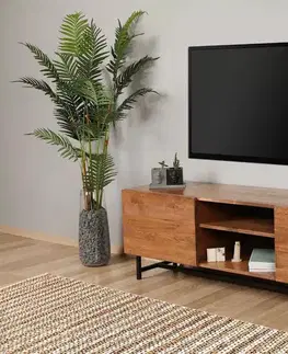 TV stolky Sofahouse Designový TV stolek Nafasi 150 cm vzor ořech - Skladom