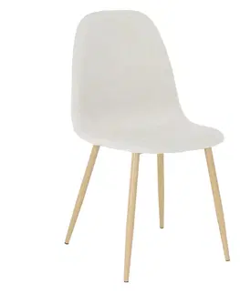Židle Jídelní židle LEGA Tempo Kondela Krémová