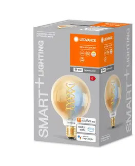 Chytré žárovky LEDVANCE SMART+ LEDVANCE SMART+ WiFi E27 8W LED G95 zlatá 822-850