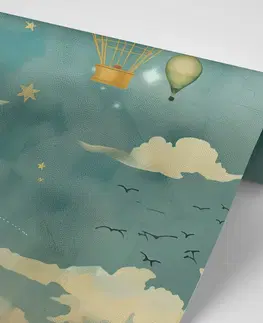 Samolepící tapety Samolepící tapeta snová obloha s letadly