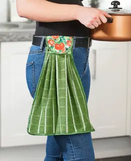 Kuchyňský textil 3 kuchyňské utěrky k zavěšení