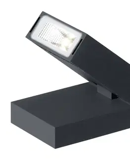 Venkovní světla na fasádu Wever & Ducré Lighting WEVER & DUCRÉ Stake Fold 1.0 reflektor antracitový