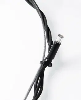 Závěsy a sítě Exihand PROFI závěs s ocelovým lankem Z-LED-200 PROFI, 200 LED, teplá bílá