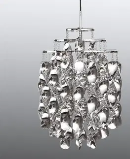 Závěsná světla Verpan VERPAN Spiral Mini - závěsné světlo ve stříbrné barvě