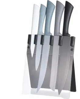 Kuchyňské nože 5dílná sada nožů ve stojanu