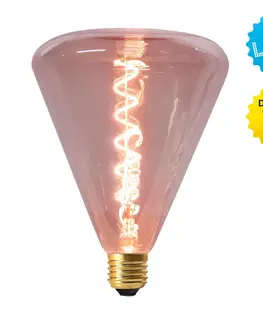 Stmívatelné LED žárovky Näve LED žárovka Dilly E27 4W 2200K stmívatelná, červeně tónovaná