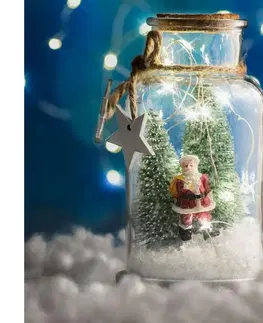 Vánoční dekorace  LED Vánoční dekorace 10xLED/2xAA Santa Claus 