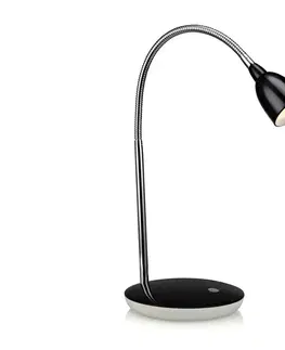 Lampy Markslöjd Markslöjd 105685 - LED Stolní lampa TULIP LED/2,5W/230V černá 