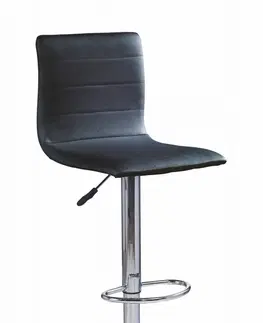 Barové židle HALMAR Barová židle Serrena černá