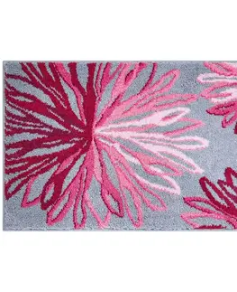 Koberce a koberečky Grund Koupelnová předložka Art růžovo-šedá, 60 x 100 cm