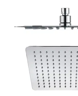 Sprchy a sprchové panely SAPHO SLIM hlavová sprcha, 250x250, nerez lesk MS564