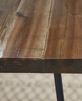 Jídelní stoly LuxD Jídelní stůl Anaya, 80 cm, hnědý