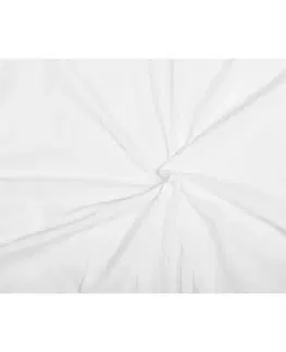 Prostěradla Prostěradlo, Jersey s elastanem a s napínací gumou, bílé 90 x 200 cm