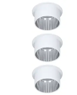 Podhledové světlo Paulmann Paulmann Gil LED podhledové bílá matná/železo 3ks
