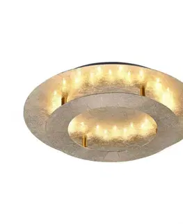 Designová stropní svítidla PAUL NEUHAUS LED stropní svítidlo, imitace plátkového zlata, kruhové 3000K PN 9620-12