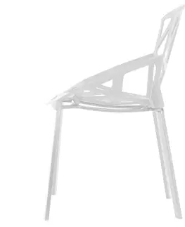 Židle MODERNHOME Sada židlí Dalo bílá