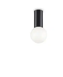 LED nástěnná svítidla Stropní a nástěnné přisazené svítidlo Ideal Lux Petit PL1 Bianco 232966 E27 1x60W IP20 bílé