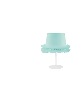 Lampy   - Dětská stolní lampa BALLET 1xE14/40W/230V modrá 