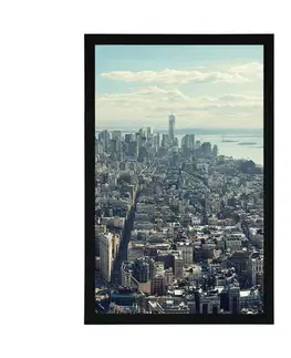 Města Plakát pohled na okouzlující centrum New Yorku