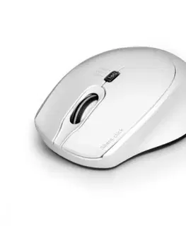 Elektronika PORT CONNECT bezdrátová myš SILENT 1600DPI, bílá