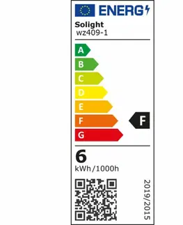 LED žárovky Solight LED žárovka, svíčka, 6W, E14, 3000K, 510lm WZ409-1