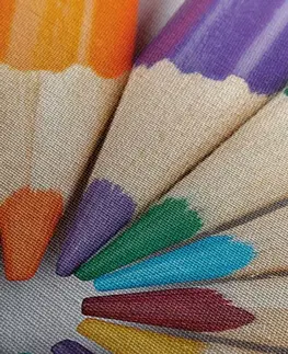Dětské obrazy Obraz pastelové barvičky