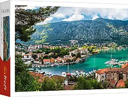 Hračky puzzle TREFL - Panoramatické puzzle 500 - Kotor, Černá Hora