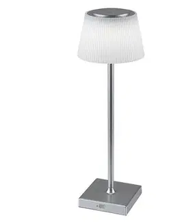 Lampičky Rabalux 76013 stolní LED lampa Taena, 4 W, stříbrná