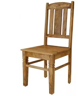Židle Židle s žebrováním Guru z masivu mango