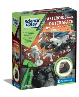 Hračky stavebnice CLEMENTONI - SCIENCE - vesmírné asteroidy NASA