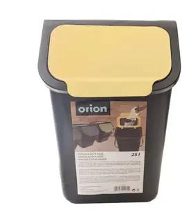 Odpadkové koše Orion Odpadkový koš na tříděný odpad 25 l, žlutá 