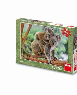 Hračky puzzle DINO - Koala S Mláďátkem 300 Xl Puzzle