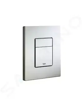 Záchody GROHE Skate Cosmopolitan Ovládací tlačítko, kartáčovaná nerezová ocel 38732SD0