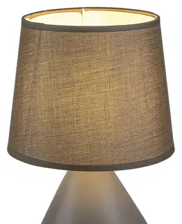 Lampy na noční stolek Rabalux stolní lampička Wendy E14 1x MAX 40W hnědá 5221