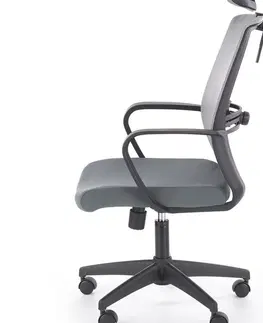 Kancelářské židle HALMAR Kancelářské křeslo Arsia šedé