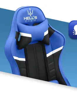 Herní křesla Herní židle HC-1004 modrá