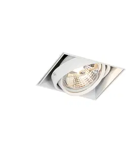Podhledove svetlo Vestavné bodové svítidlo bílé GU10 AR70 bez trimů - Oneon