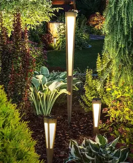 Solární lampy s pohybovým čidlem Les Jardins Solární svítilna Tecka LED se senzorem, 52 cm, Duratek